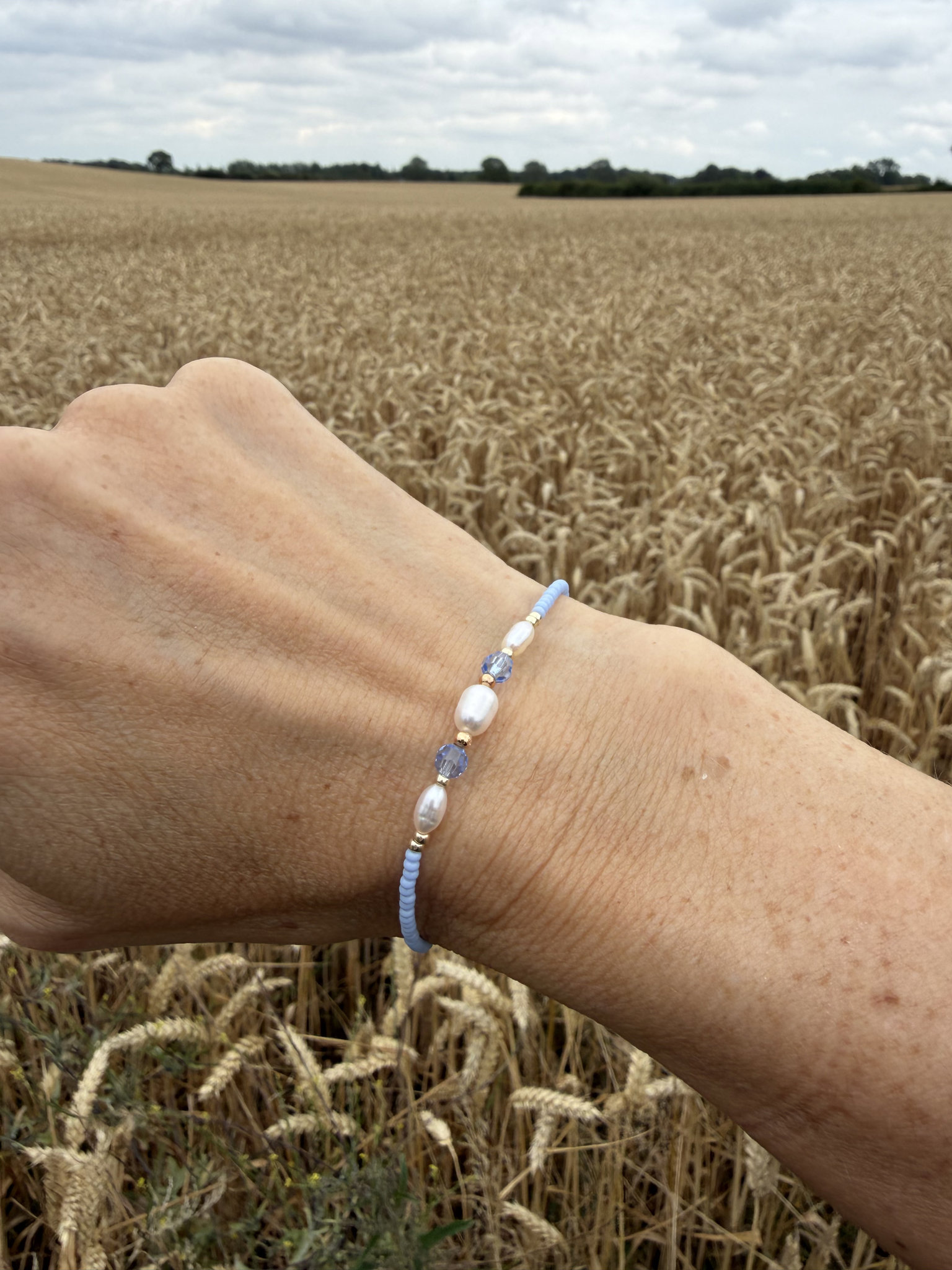 Signature armbånd blå 